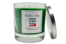 Load image into Gallery viewer, Grew Three Sizes Candle Angle