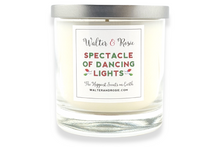 Load image into Gallery viewer, Spectacle of Dancing Lights Candle Front