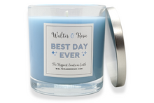 Load image into Gallery viewer, Best Day Ever Candle Angle
