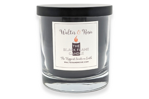 Black Flame Candle, halloween candle, walter and rosie, disney candle, fall candles, halloween candles