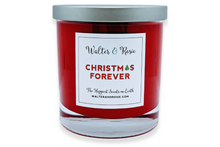 Load image into Gallery viewer, Christmas Forever, Christmas candle, Walter and Rosie, Disney Candle
