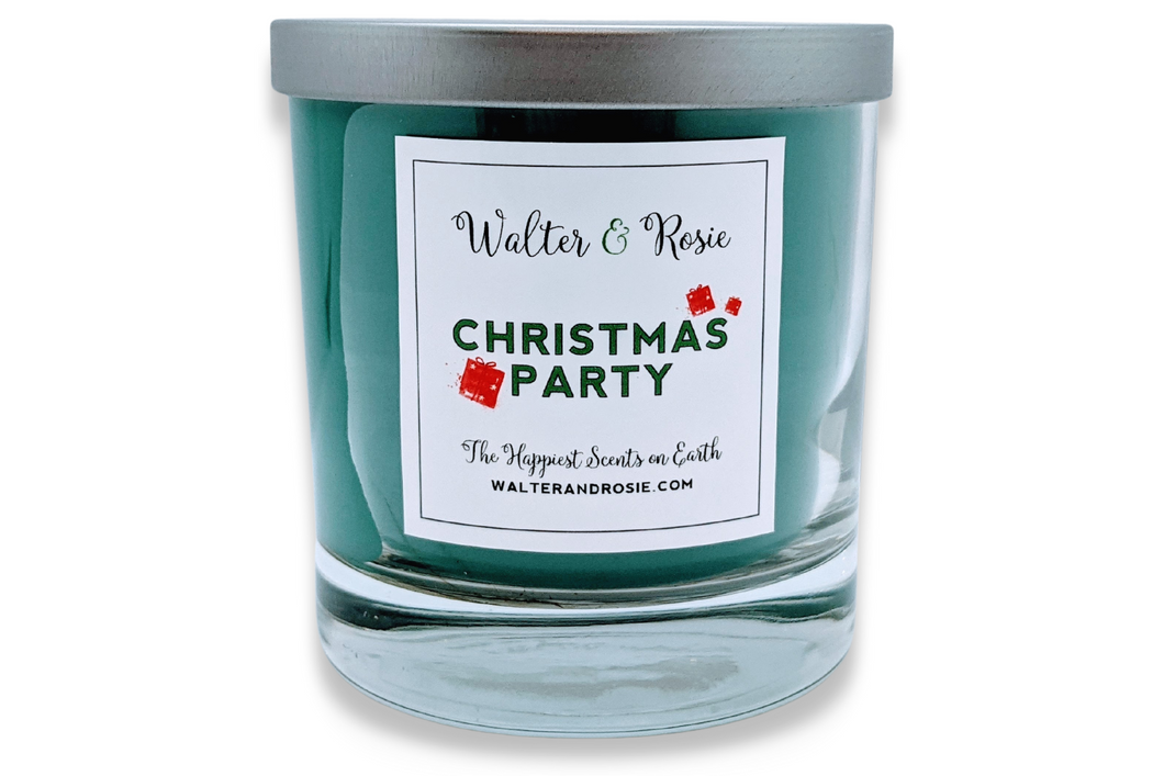 Christmas Party Candle, Disney Candle, Walter and Rosie, Christmas Candle