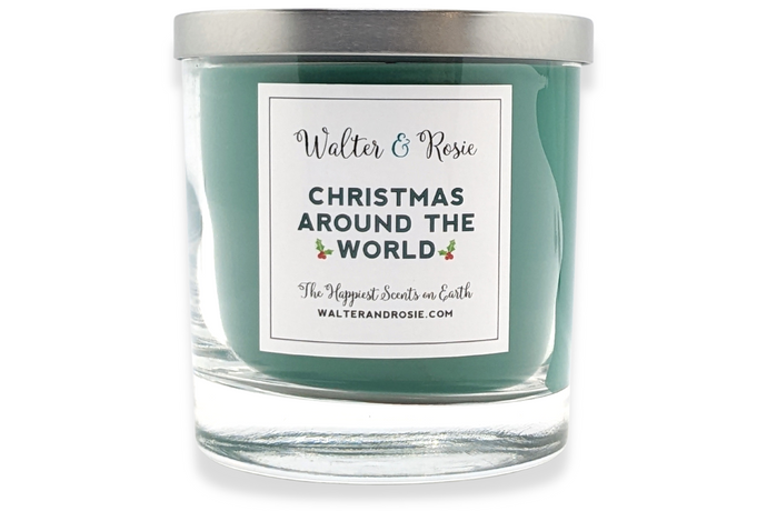 Christmas Around the World Candle Front