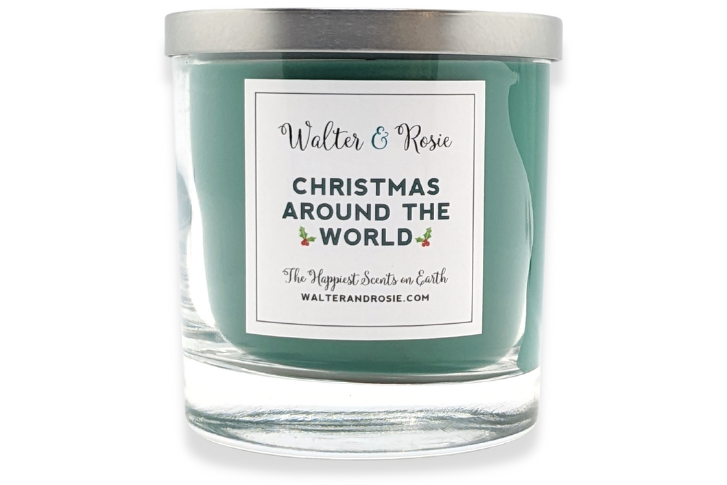 Christmas Around the World Candle Front