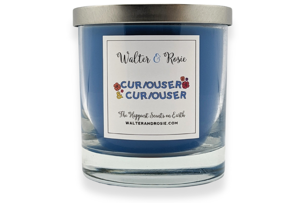 Walter and Rosie, Disney Candles, Alice in Wonderland, Curiouser and Curiouser