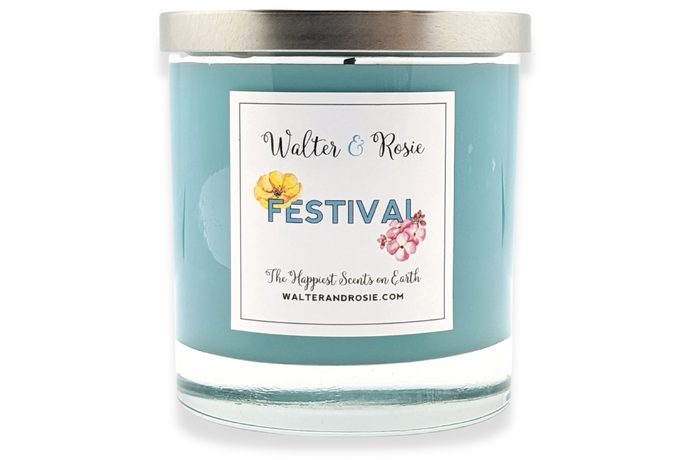 Festival Candle, Walter and Rosie, Flower and Garden Festival, Disney Candles, Disney Inspired