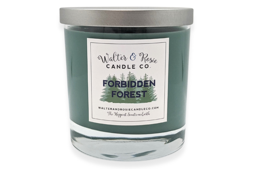 Walter and Rosie, Harry Potter candle, Forbidden Forest