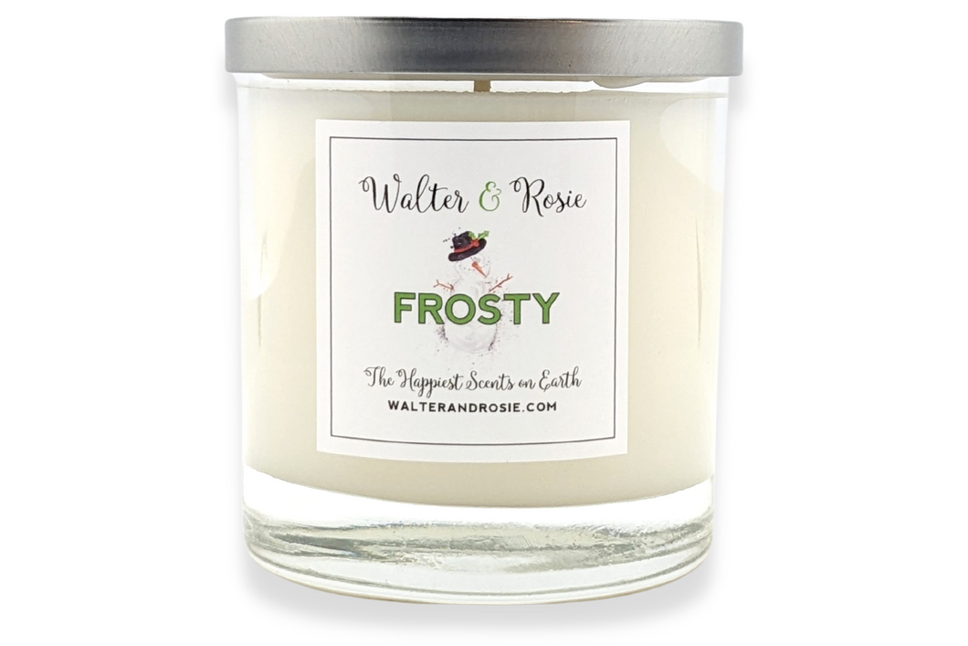 Frosty Candle Front
