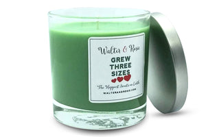 Grew Three Sizes Candle