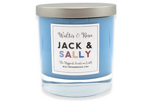Load image into Gallery viewer, disney candles, jack and sally, halloween candle, christmas candle
