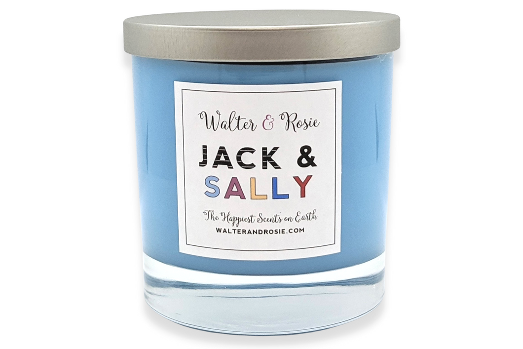 disney candles, jack and sally, halloween candle, christmas candle