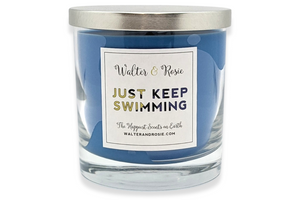 Just Keep Swimming Candle