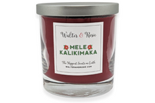Load image into Gallery viewer, Walter and Rosie, Christmas Candle, Hawaiian Christmas, Mele Kalikimaka
