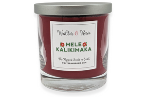 Walter and Rosie, Christmas Candle, Hawaiian Christmas, Mele Kalikimaka